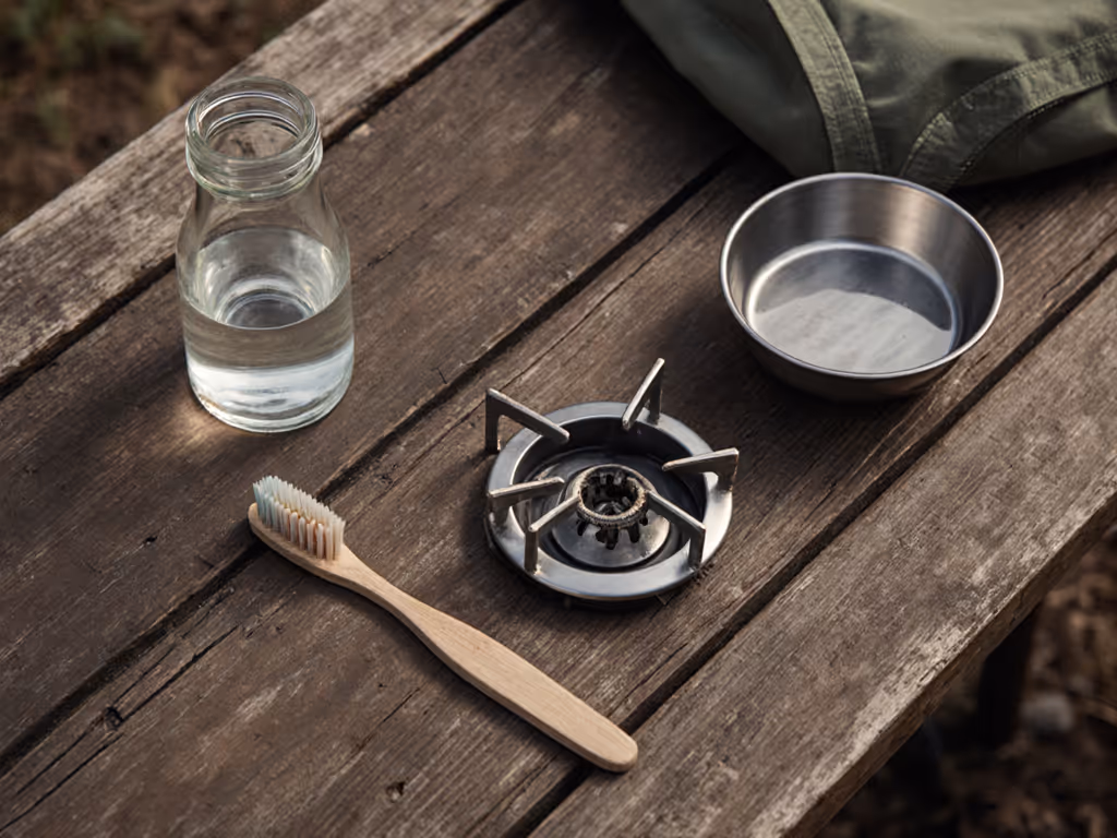 clearing_stove_burner_ports_with_vinegar_solution