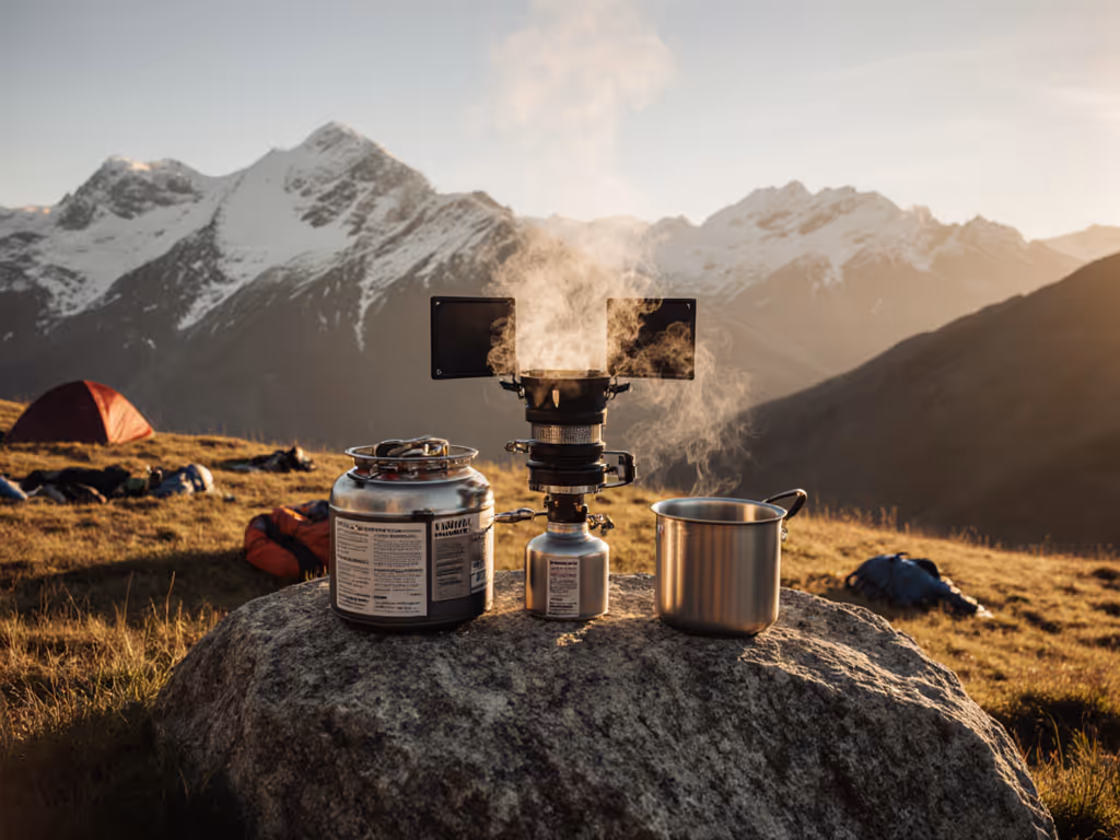 Camp Cooking Stove System: Modular Kitchen Blueprint