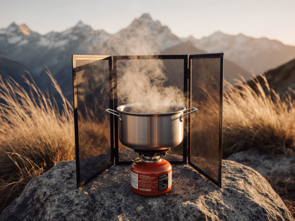 Stable Canister Stove Setup: Cook in Wind Without Spills