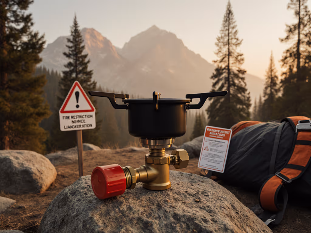 National Park Stove Rules: Must-Have Shutoff Valve Explained