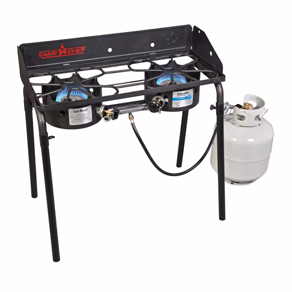 Camp Chef EX60LW Explorer 2 Burner Outdoor Camping Modular Cooking Stove